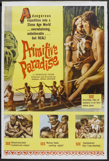 Primitive Paradise 01 Poster Canvas Movie Film Print A0 A1 A2 A3 A4 A5 A6 Art Wa