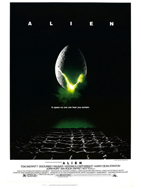Alien Poster or Canvas Picture Art Movie Car Game Film A0-A4