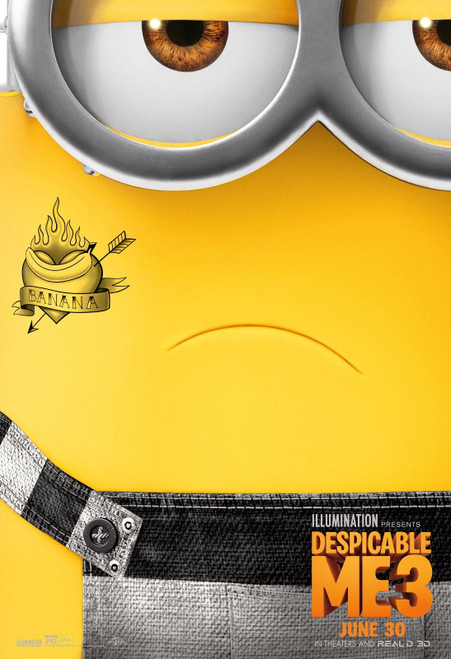 Despicable Me 3 (2017)_11 Movie Film Poster Canvas iconic design