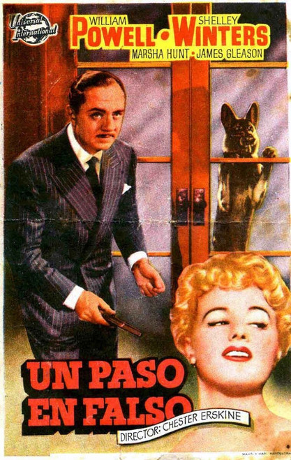 Take One False Step (1949)_4 Poster Canvas Movie Film Print A0 A1 A2 A3 A4 A5 A6