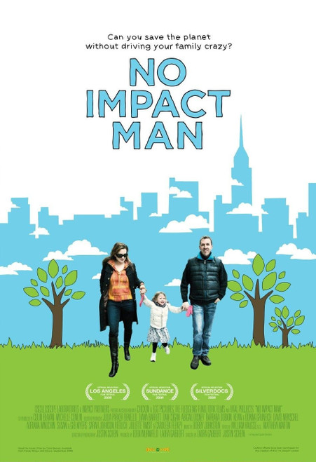 No Impact Man (2009)_2 Poster Canvas Movie Film Print A0 A1 A2 A3 A4 A5 A6 Art W