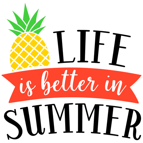 Life-is-better-in-Summer Poster Canvas Movie Film Print A0 A1 A2 A3 A4 A5 A6 Art