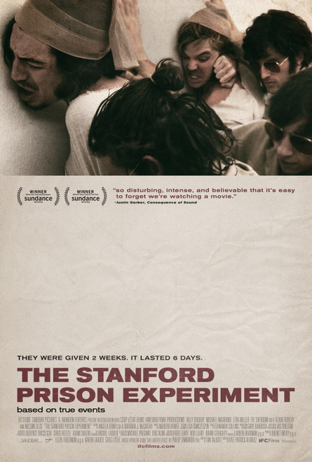 The Stanford Prison Experiment (2015)_1 Poster Canvas Movie Film Print A0 A1 A2