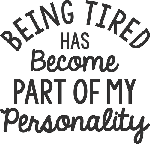 Being tired personality Poster Made to Order Canvas Print A0 A1 A2 A3 A4 A5 A6 A