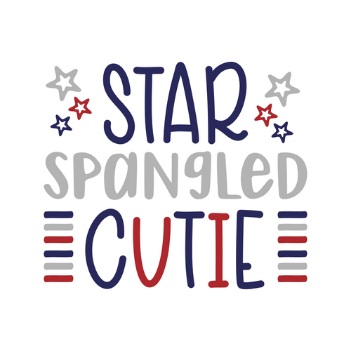 Star_spangled_cutie Funny Poster Canvas Art Print A0 A1 A2 A3 A4 A5 A6 Art Wall