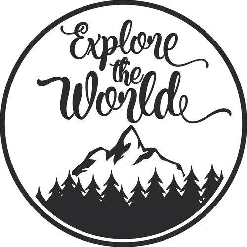 Explore the World Poster Canvas Movie Film Print A0 A1 A2 A3 A4 A5 A6 Art Wall D