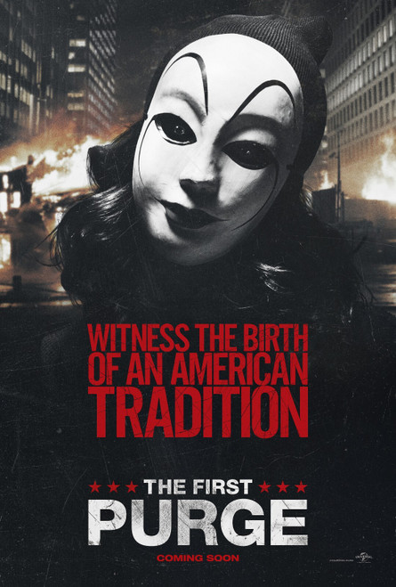 The First Purge (2018)_5 Poster Canvas Movie Film Print A0 A1 A2 A3 A4 A5 A6 Art