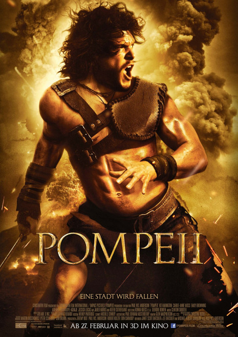 Pompeii (2014)_2 Poster Canvas Movie Film Print A0 A1 A2 A3 A4 A5 A6 Art Wall De