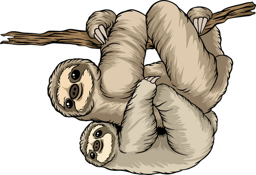 Sloth 8 Poster Canvas Movie Film Print A0 A1 A2 A3 A4 A5 A6 Art Wall Decoration