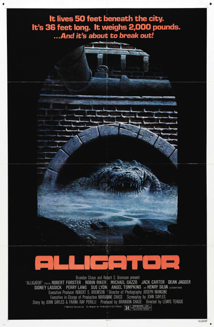 alligator Poster Canvas Movie Film Print A0 A1 A2 A3 A4 A5 A6 Art Wall Decoratio