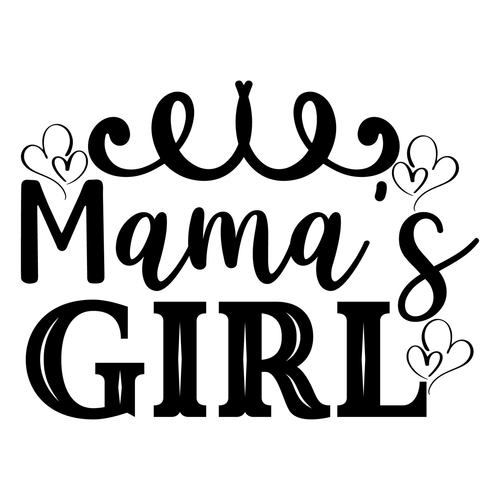 mama s girl-01 (6) Sarcastic Poster Canvas Print A0 A1 A2 A3 A4 A5 A6 Art Wall D