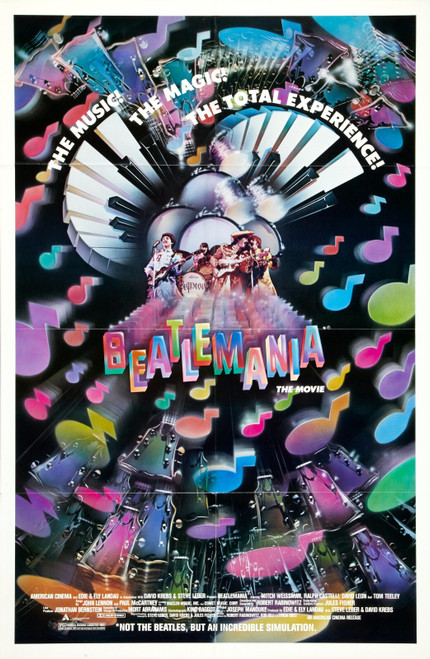Beatlemania (1981)_2 Movie Film Poster Canvas iconic design