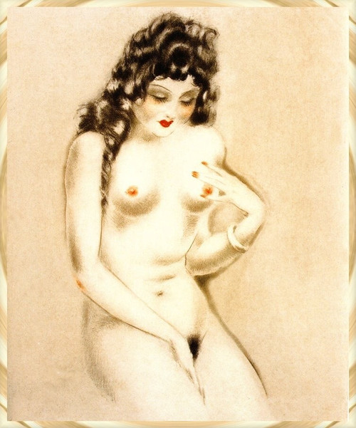 lo_louis_icart_erotica_13 Poster Canvas Print Art Painting Decor Reprint wall A0