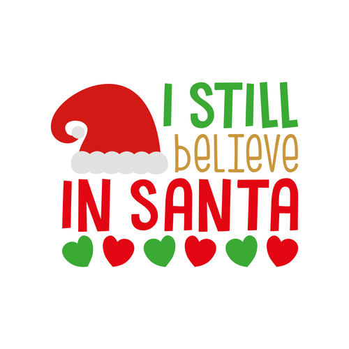 I Still Believe In Santa Poster Canvas Movie Film Print A0 A1 A2 A3 A4 A5 A6 Art