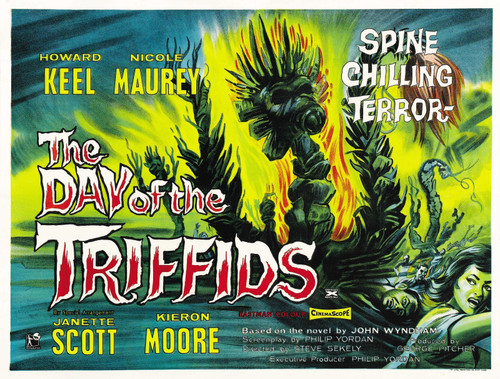 Day Of Triffids 02 Poster Canvas Print Art Painting Decor Reprint wall A0 A1 A2