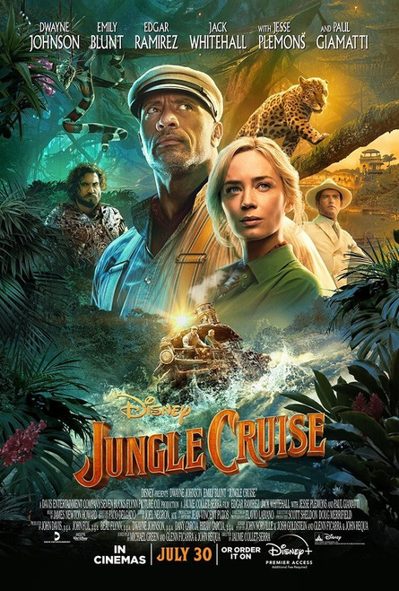 Jungle Cruise 17 Poster Canvas Movie Film Print A0 A1 A2 A3 A4 A5 A6 Art Wall De