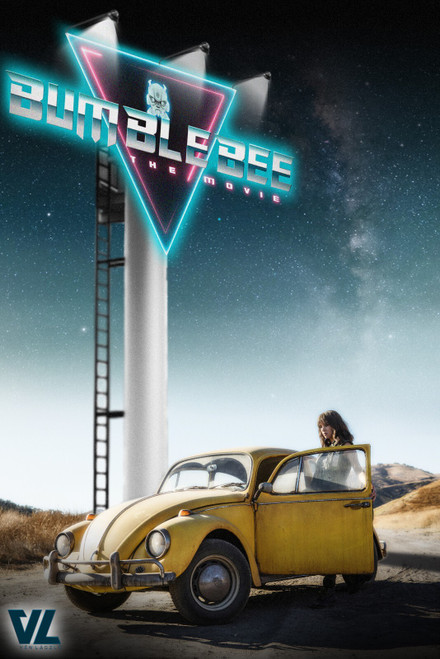 bumble bee poster 4 Poster Canvas Movie Film Print A0 A1 A2 A3 A4 A5 A6 Art Wall