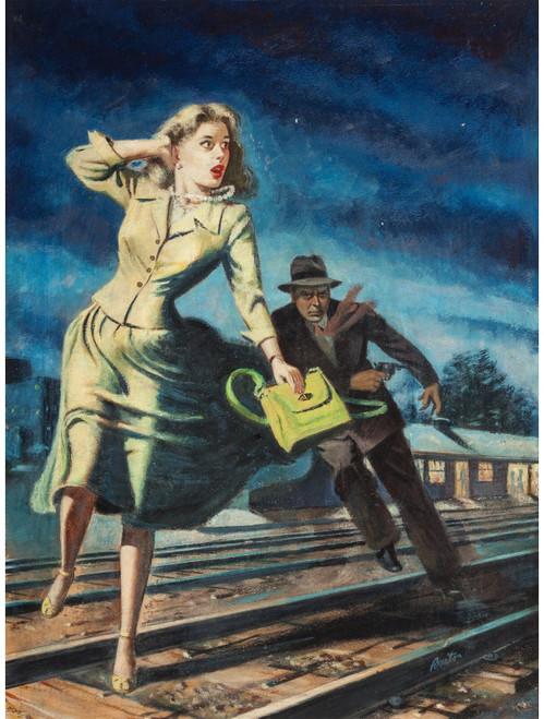 HARRY BARTON (American, Fear No More Poster Canvas Movie Film Print A0 A1 A2 A3