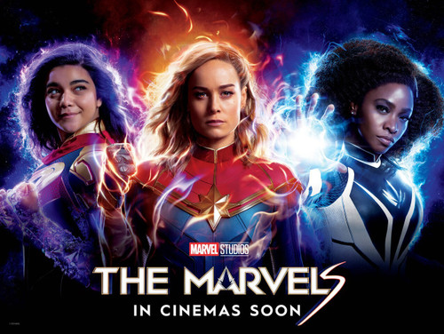 The Marvels (2023)_17 Poster Canvas Movie Film Print A0 A1 A2 A3 A4 A5 A6 Art Wa