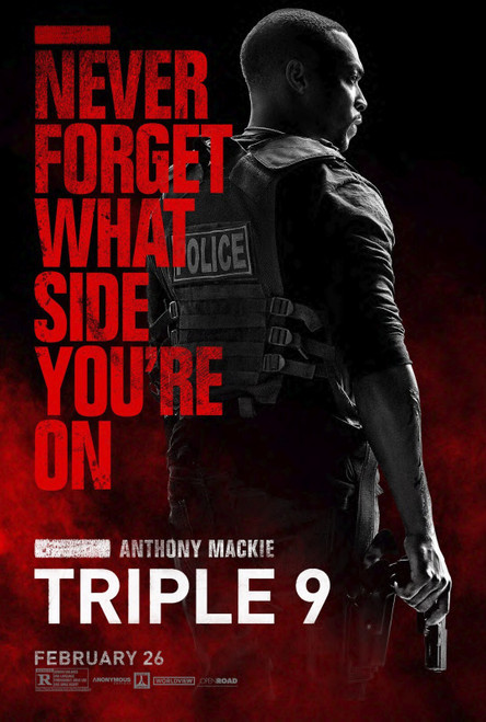 Triple 9 (2016)_15 Poster Canvas Movie Film Print A0 A1 A2 A3 A4 A5 A6 Art Wall