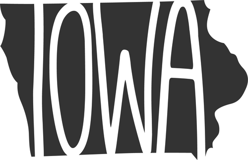 Iowa-04 Funny Poster Creative Canvas Print A0 A1 A2 A3 A4 A5 A6 Art Wall Decorat