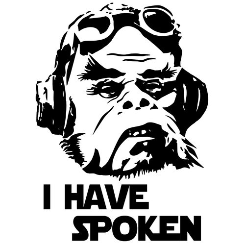 I Have Spoken Funny Poster Creative Canvas Print A0 A1 A2 A3 A4 A5 A6 Art Wall D