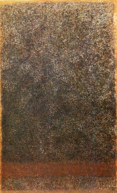 1966 Mark Tobey Voyage inconnu Unknown Journey American painting Art Gallery Pos