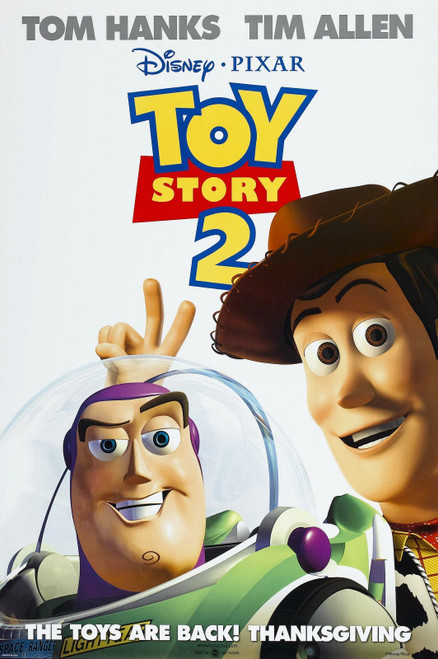 Toy Story 2 (1999)_1 Poster Canvas Movie Film Print A0 A1 A2 A3 A4 A5 A6 Art Wal