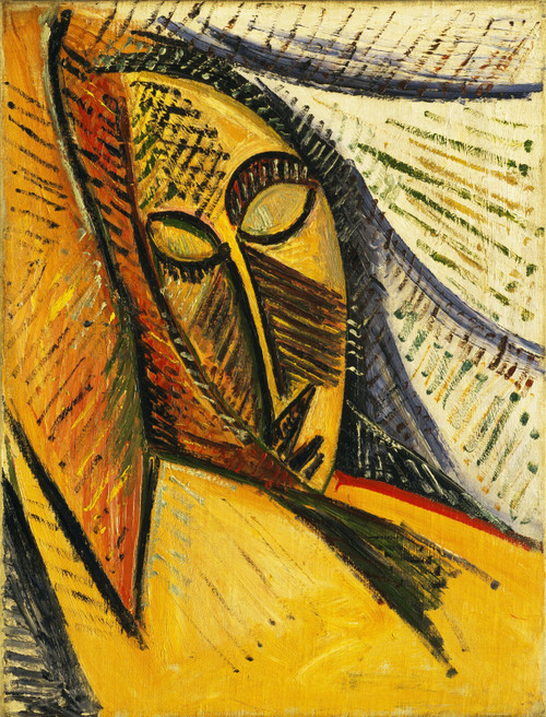 Pablo Picasso - Head of a Sleeping Woman Poster Canvas Movie Film Print A0 A1 A2