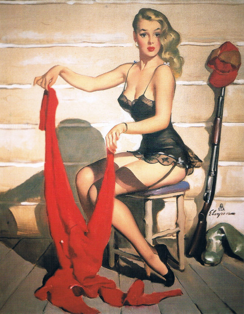 Pin-Up-Girls-ver34 Poster Canvas Movie Film Print A0 A1 A2 A3 A4 A5 A6 Art Wall