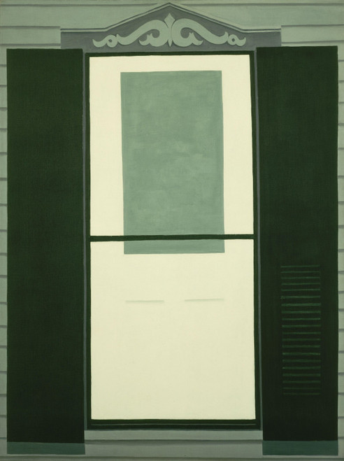 Georgia O'Keeffe - Lake George Window Poster Canvas Movie Film Print A0 A1 A2 A3