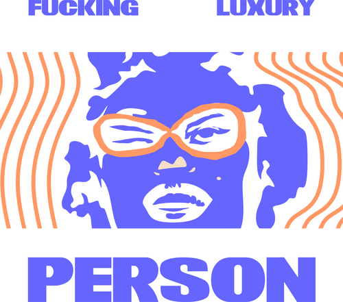 Fucking Luxury Person Personalized Poster Canvas Print A0 A1 A2 A3 A4 A5 A6 Art