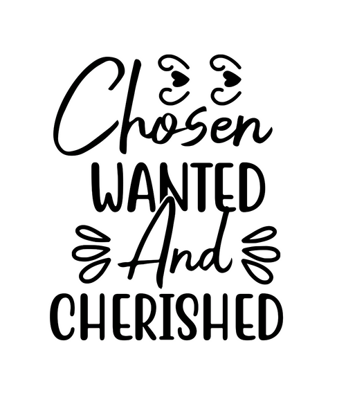 Chosen Wanted And Cherished-01 (2) Poster Canvas Movie Film Print A0 A1 A2 A3 A4