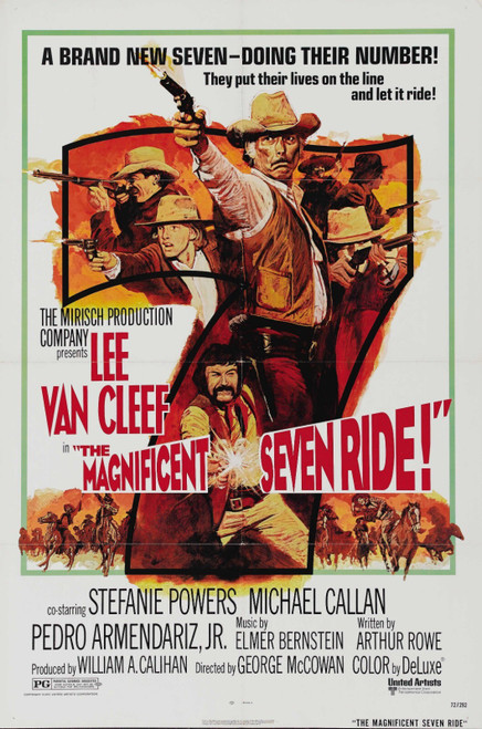 magnificent seven 11 Poster Canvas Print Art Painting Decor Reprint wall A0 A1 A