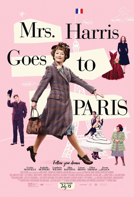 Mrs. Harris Goes to Paris (2022)_1 Poster Canvas Movie Film Print A0 A1 A2 A3 A4