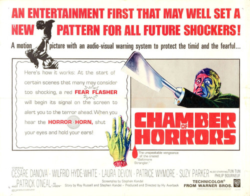 Chamber Of Horrors 1966 02 Poster Canvas Movie Film Print A0 A1 A2 A3 A4 A5 A6 A