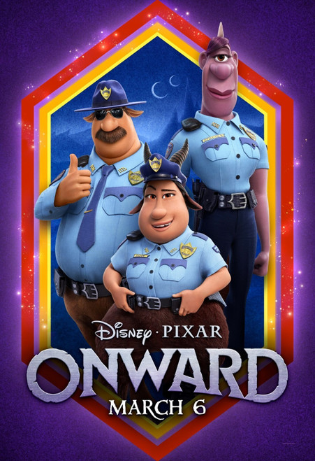 Onward (2020)_10 Poster Canvas Movie Film Print A0 A1 A2 A3 A4 A5 A6 Art Wall De