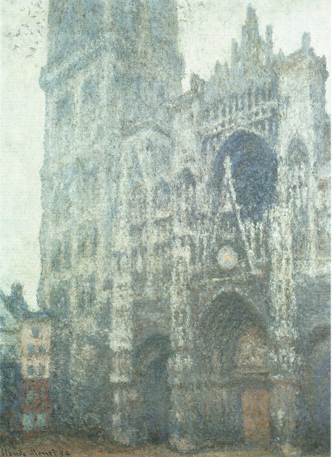 Monet- Rouen Cathedral Poster Canvas Movie Film Print A0 A1 A2 A3 A4 A5 A6 Art W