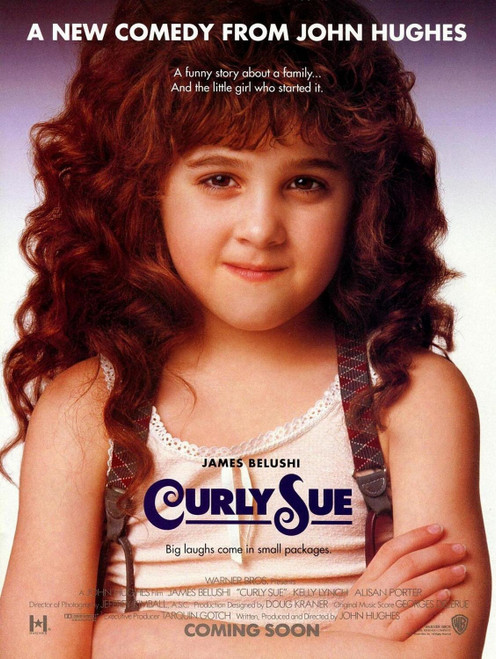 Curly Sue (1991)_1 Movie Film Poster Canvas iconic design