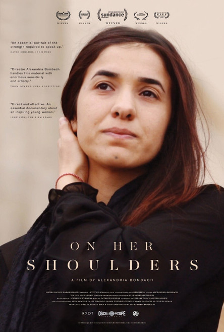 On Her Shoulders (2018)_0 Poster Canvas Movie Film Print A0 A1 A2 A3 A4 A5 A6 Ar
