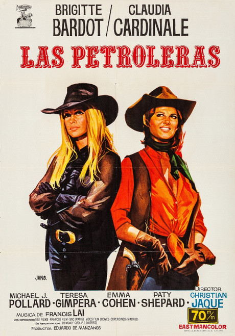 The Legend of Frenchie King (1973)_3 Poster Canvas Movie Film Print A0 A1 A2 A3