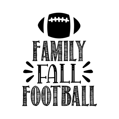 FAMILY FALL FOOTBALL-01 Personalized Poster Canvas Print A0 A1 A2 A3 A4 A5 A6 Ar