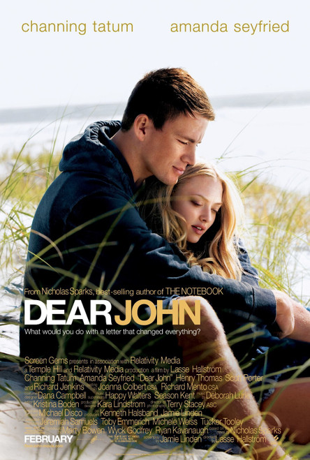 Dear John (2010)_1 Movie Film Poster Canvas iconic design