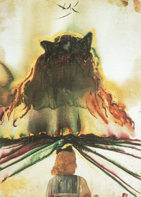 Salvador Dali - Gala dream of paradise 1972 Poster Canvas Movie Film Print A0 A1
