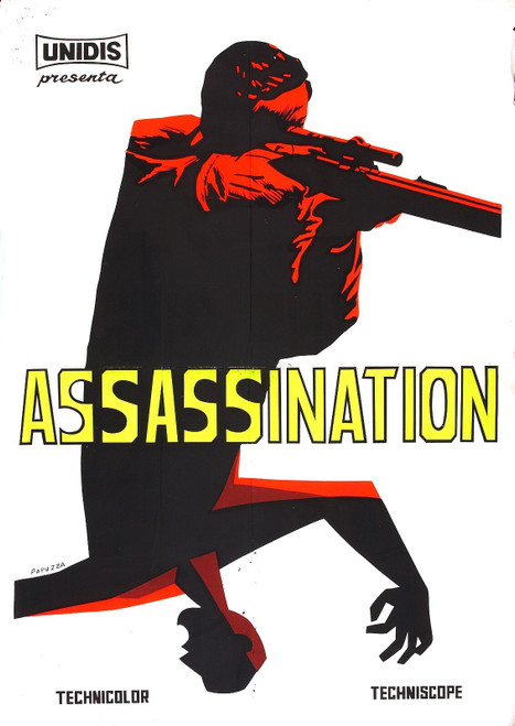 Assassination 1967 01 Poster Canvas Movie Film Print A0 A1 A2 A3 A4 A5 A6 Art Wa
