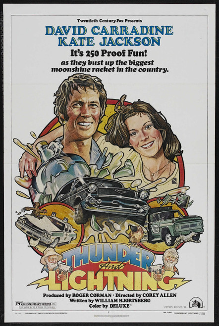 Thunder And Lightning 01 Poster Canvas Movie Film Print A0 A1 A2 A3 A4 A5 A6 Art