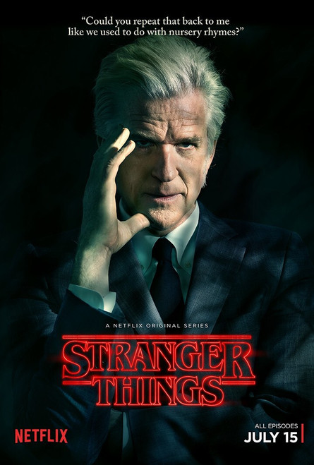 James-Minchin_StrangerThings_BRENNER_06.23.16 Poster Canvas Movie Film Print A0