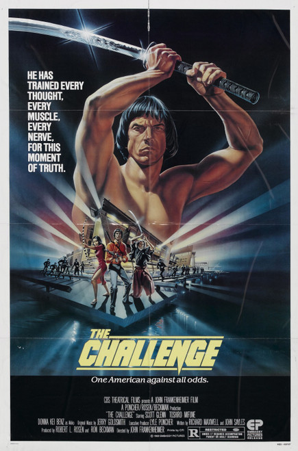 Challenge 1982 01 Poster Canvas Movie Film Print A0 A1 A2 A3 A4 A5 A6 Art Wall D