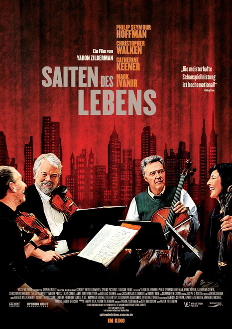 A Late Quartet (2012)_3 Movie Film Poster Canvas iconic design