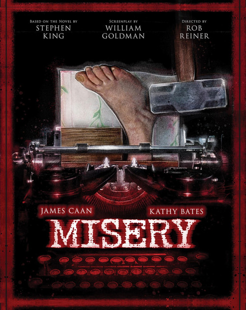 MISERY (1990) 6 Poster Canvas Movie Film Print A0 A1 A2 A3 A4 A5 A6 Art Wall Dec